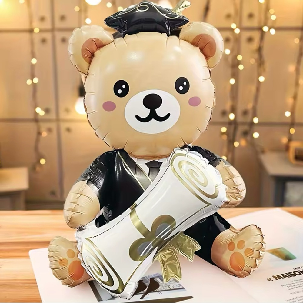 Graduation Bear Balloon